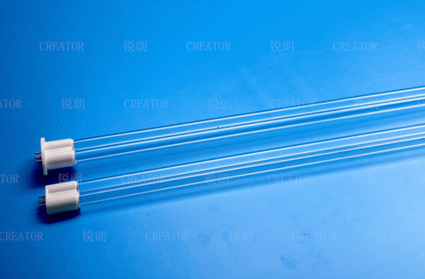 UV curing lamp for optical fiber